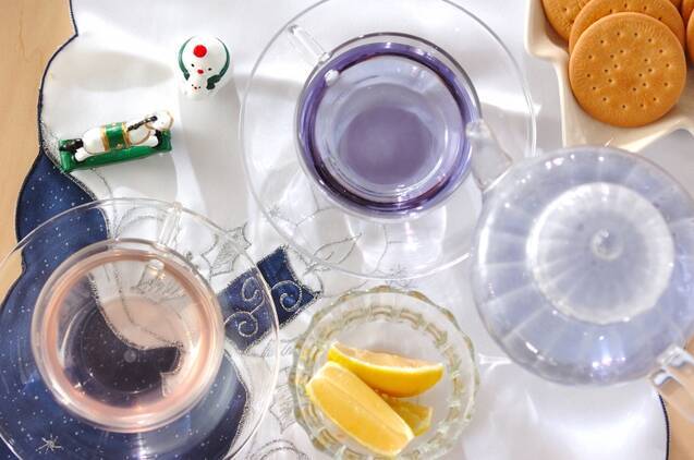 魅惑のコモンマロウティー(ハーブティー)