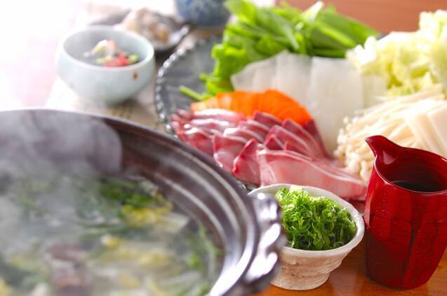 野菜たっぷり！さっぱりブリしゃぶ鍋