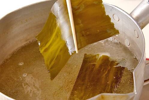 野菜たっぷり！さっぱりブリしゃぶ鍋の作り方の手順1