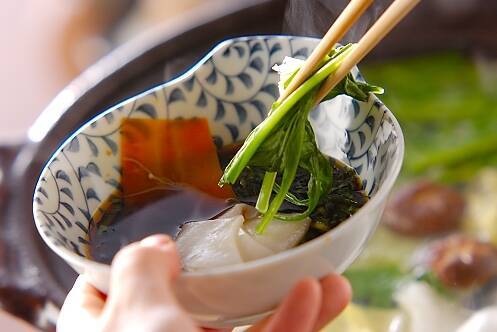 野菜たっぷり！さっぱりブリしゃぶ鍋の作り方の手順7