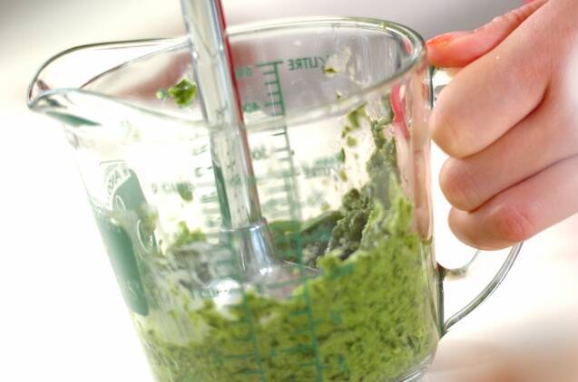 自家製ジェノベーゼの作り方の手順1