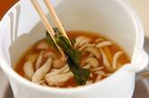 シメジのお吸い物の作り方2
