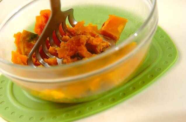 パンプキンティラミスの作り方の手順1