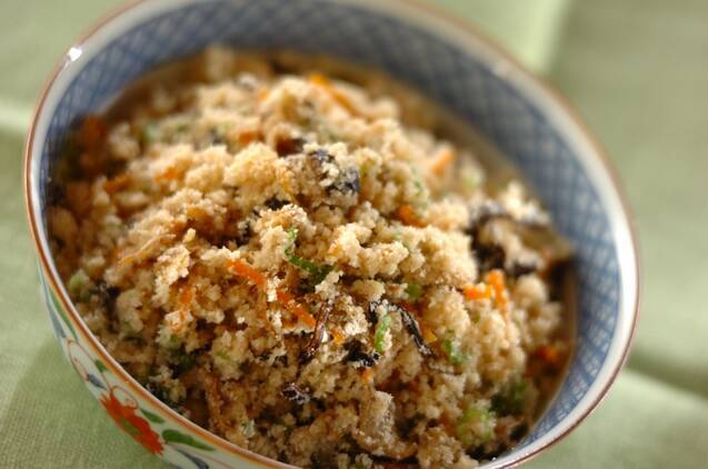 具だくさんのおから煮