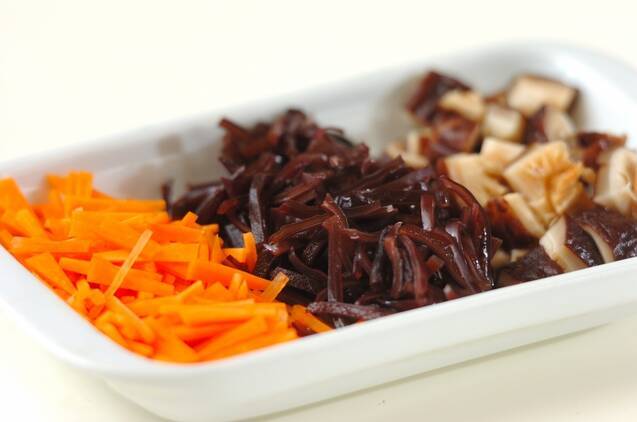 具だくさんのおから煮の作り方の手順2