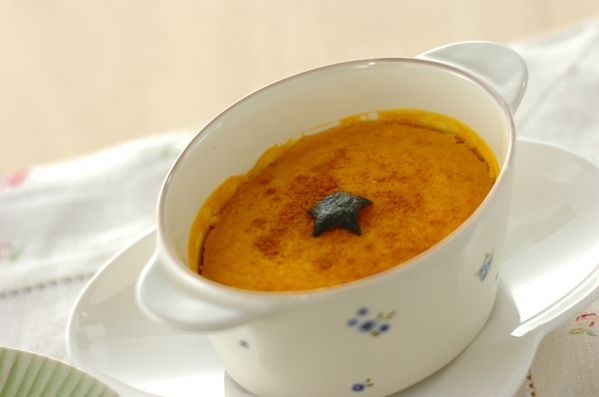 フライパンで簡単かぼちゃプリン