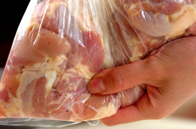 甘辛唐揚げの作り方の手順1