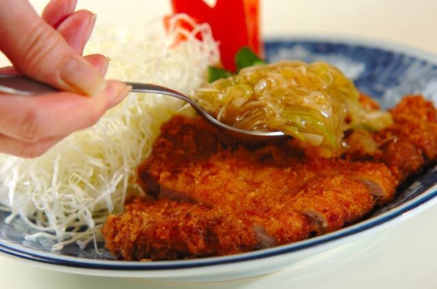 和風ネギダレトンカツの作り方の手順7