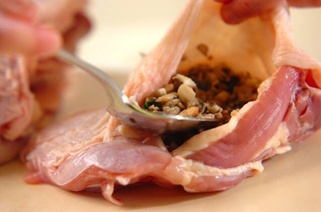 ポケットチキンソテーの作り方の手順3