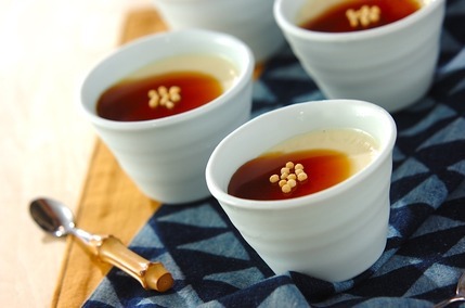 白みそのブランマンジェ