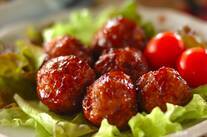 肉団子の照り焼き