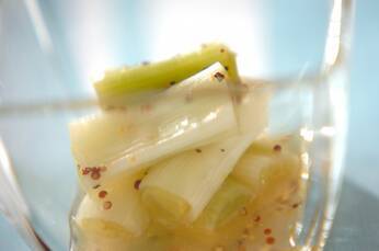 白ネギのマリネ