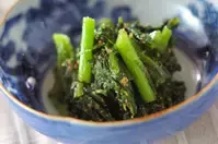 春菊のゴマ和え