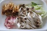 器も食べられるキノコ豆乳グラタンの下準備1