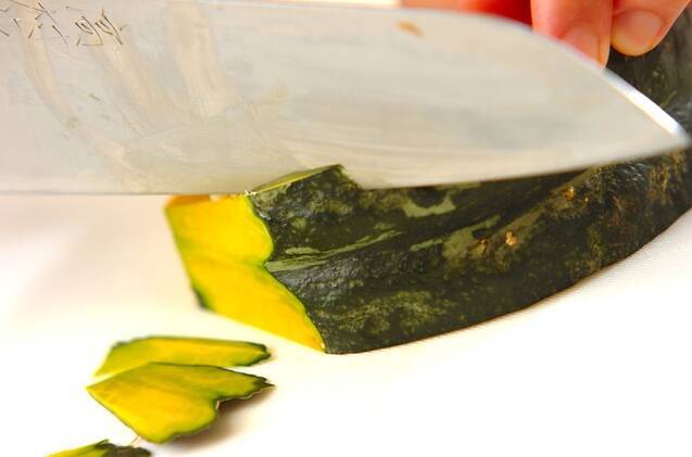 カボチャのポタージュの作り方の手順1