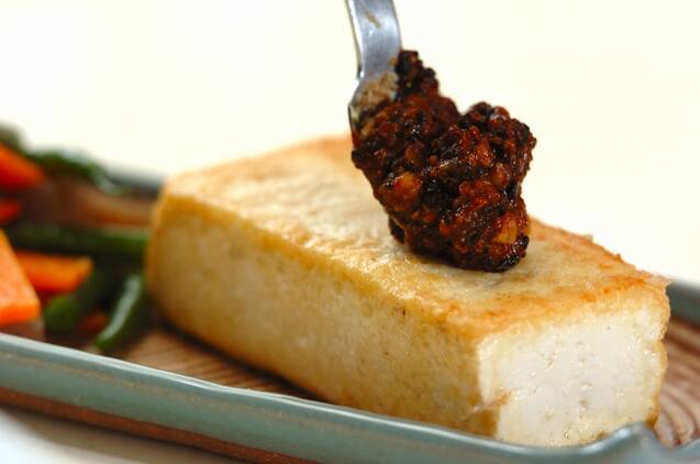 みそソースがけ豆腐ステーキの作り方の手順8