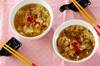 サンラータン風春雨スープの作り方の手順