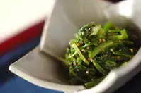 セリのゴマ和え