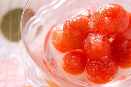 プチトマトシャーベット