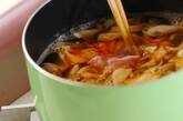 韓国風ピリ辛春雨スープの献立の作り方2