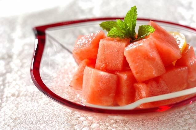 スイカのコアントロー・シロップ