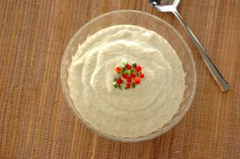 ナスの冷製クリームスープ