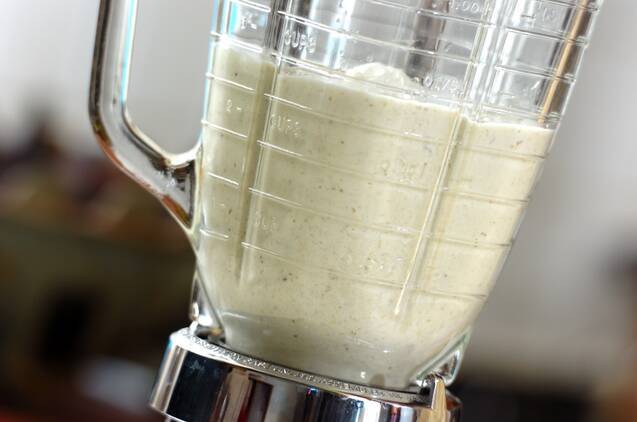 ナスの冷製クリームスープの作り方の手順3