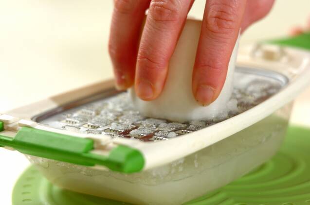 シラスおろしの作り方の手順1