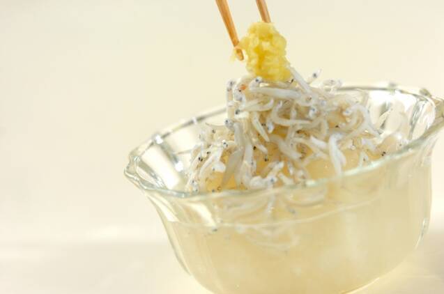 シラスおろしの作り方の手順2