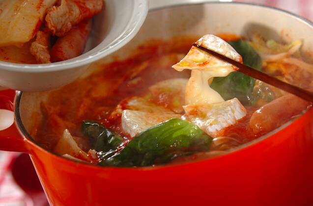 カマンベール鍋の作り方の手順7