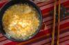 長芋と梅の卵スープの作り方の手順