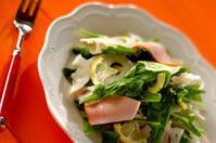 レンコンのハチミツサラダ