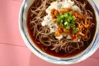 冷やしナメコおろしそば