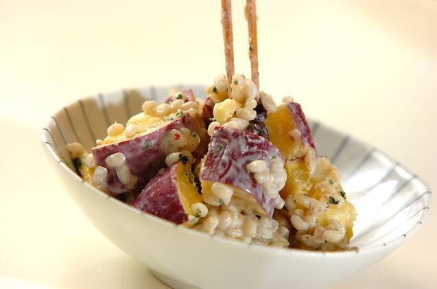 もち麦のヨーグルトサラダの作り方の手順3