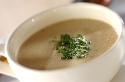 ゴボウのポタージュスープ レシピ 作り方 E レシピ 料理のプロが作る簡単レシピ
