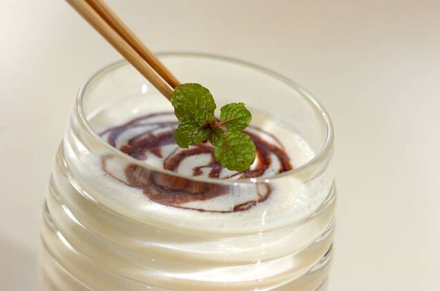 チョコバナナシェイクの作り方の手順2