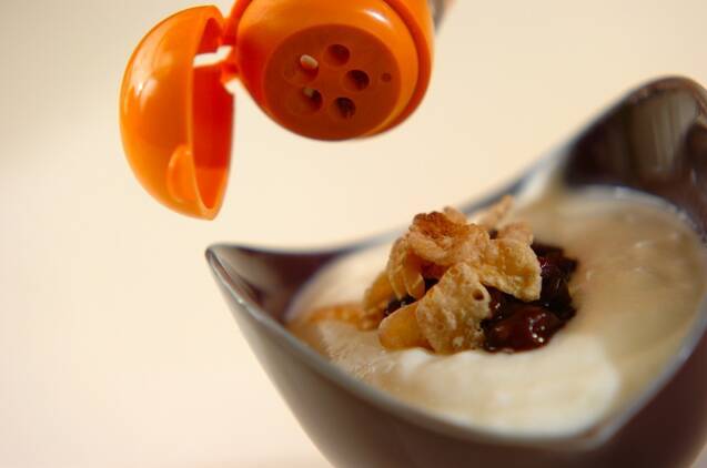 小豆ヨーグルトの作り方の手順1