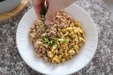 青のり香る！鶏玉そぼろ丼 by もあいかすみさんの作り方4