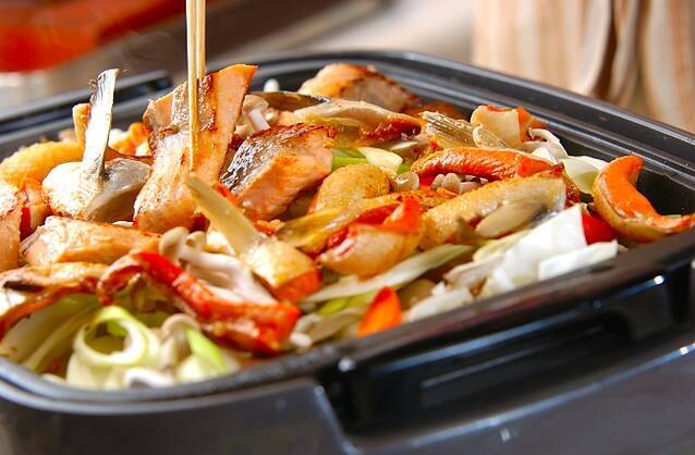 味噌とバターのハーモニー！秋鮭のちゃんちゃん焼きの作り方の手順12