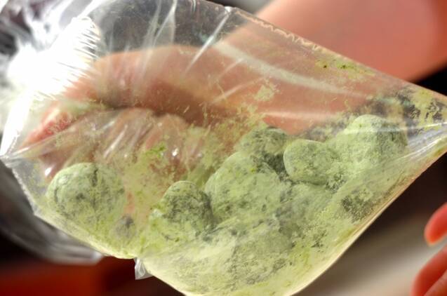 抹茶のポルボローネの作り方の手順9