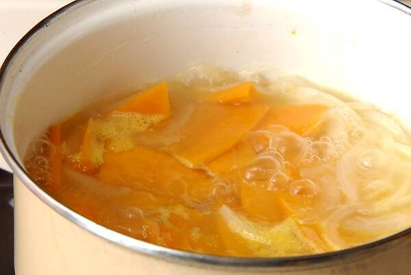 冷製パンプキンスープの作り方の手順4