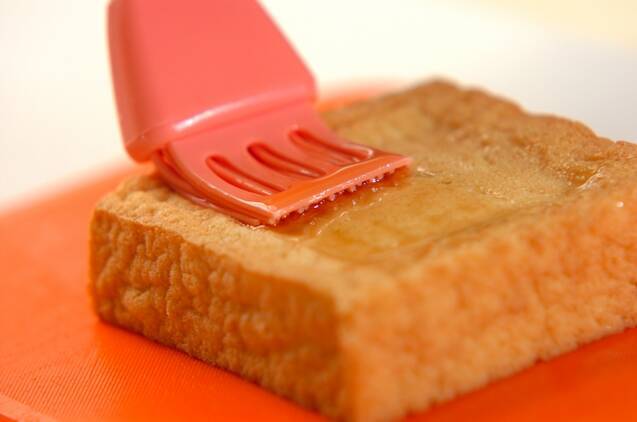 厚揚げのグリル焼きの作り方の手順4