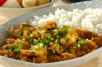 豚肉と里芋の和風カレー