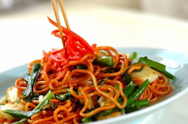 海鮮カレー焼きそばの作り方の手順6