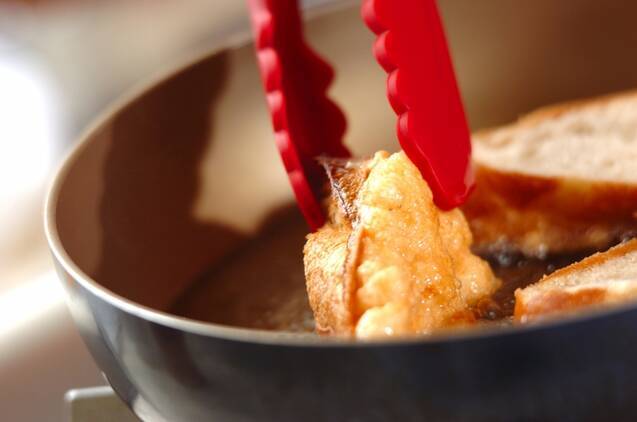 タイ風　海老トーストの作り方の手順4