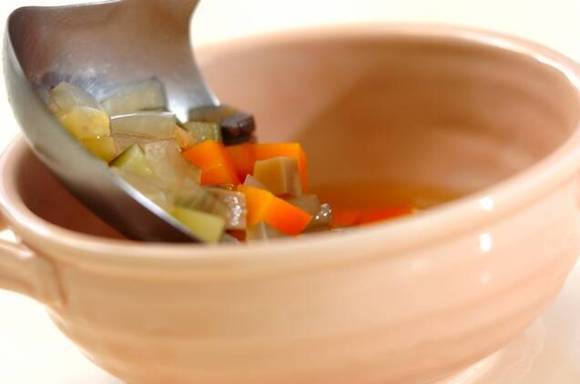 レンズ豆のスープの作り方の手順3