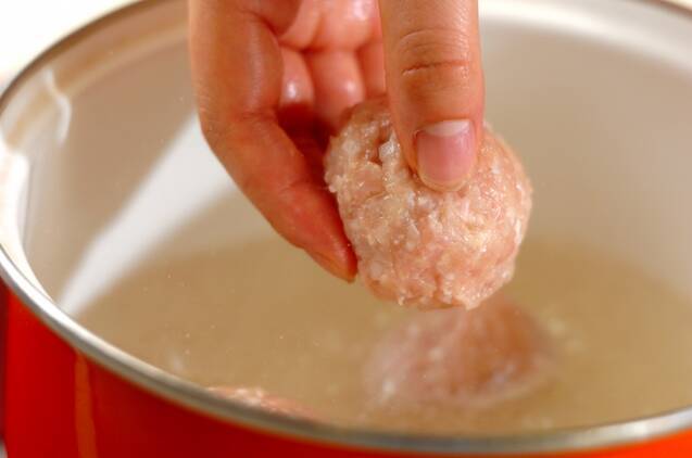 冬瓜と鶏団子のカレー煮の作り方の手順5