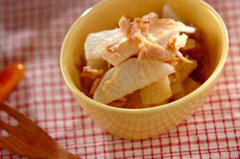 大根とツナの和え物