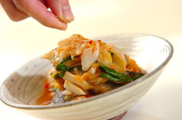 タラのキムチ煮の作り方の手順3