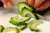 ゴーヤの甘煮の作り方1